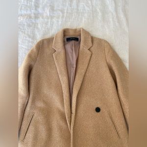 Zara camel coat